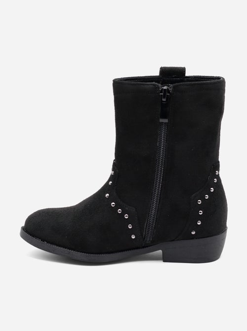 Bottines à zip - Kiabi