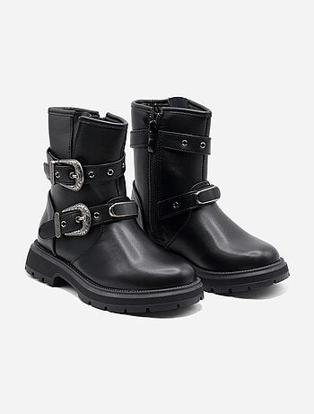 Bottines à zip