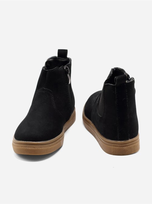 Bottines à zip - Kiabi