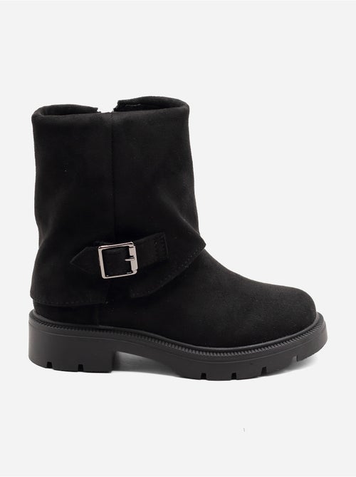 Bottines à zip - Kiabi
