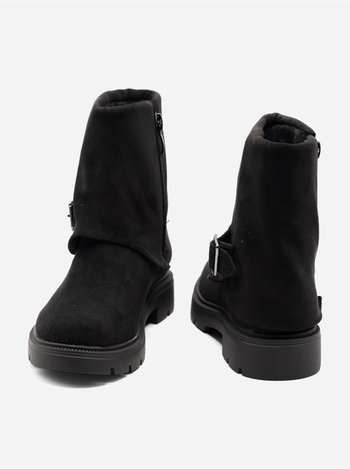 Bottines à zip - Kiabi