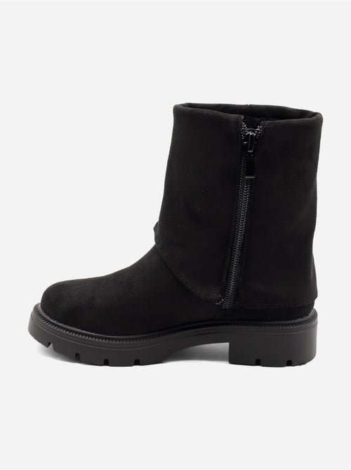 Bottines à zip - Kiabi