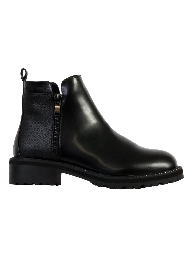 Bottines à Zip Redskins Wisper Noir - Kiabi