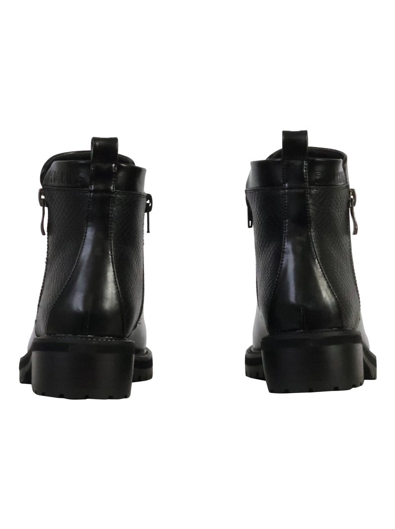 Bottines à Zip Redskins Wisper Noir - Kiabi