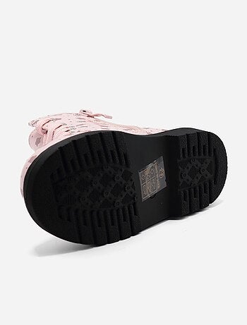 Bottines à zip