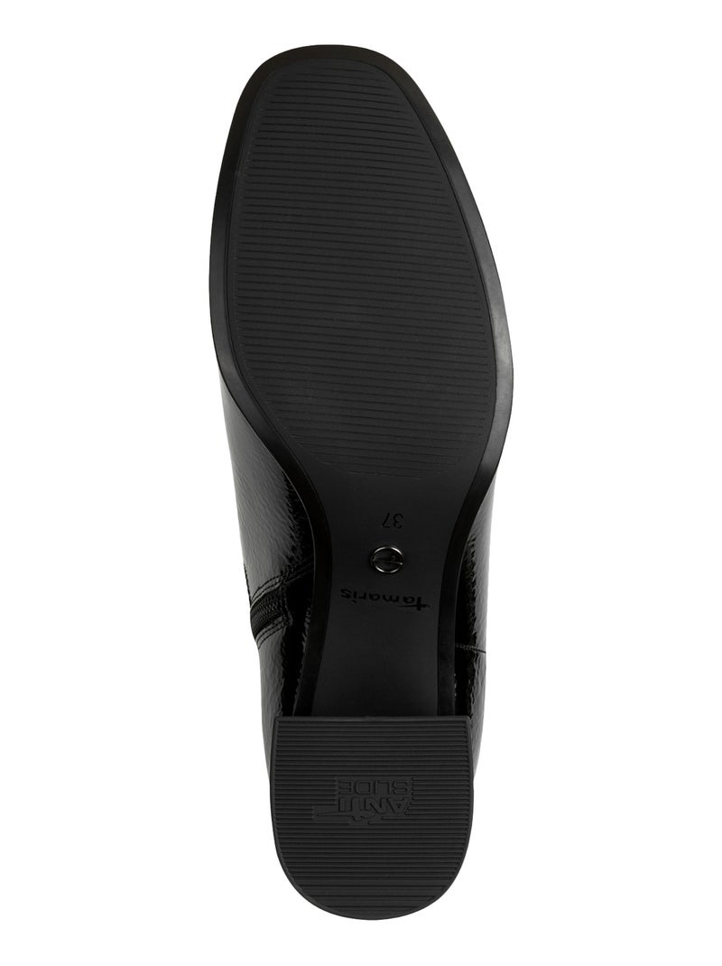 Bottines à Zip Tamaris Noir - Kiabi