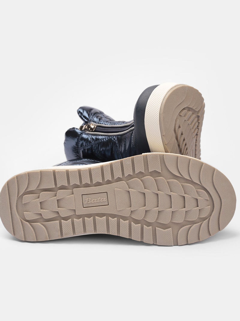 Bottines Après-Ski  Confortables Bleu - Kiabi