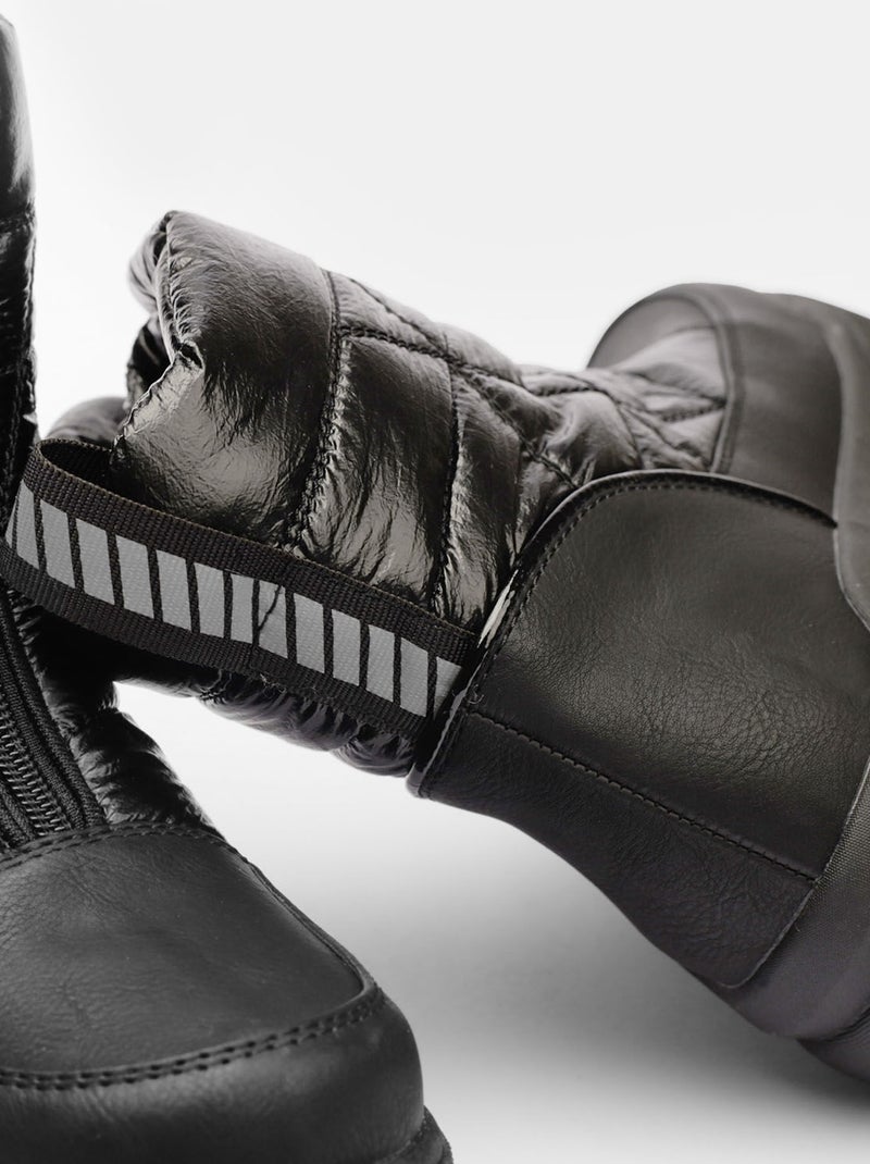 Bottines Après-Ski  Confortables Noir - Kiabi