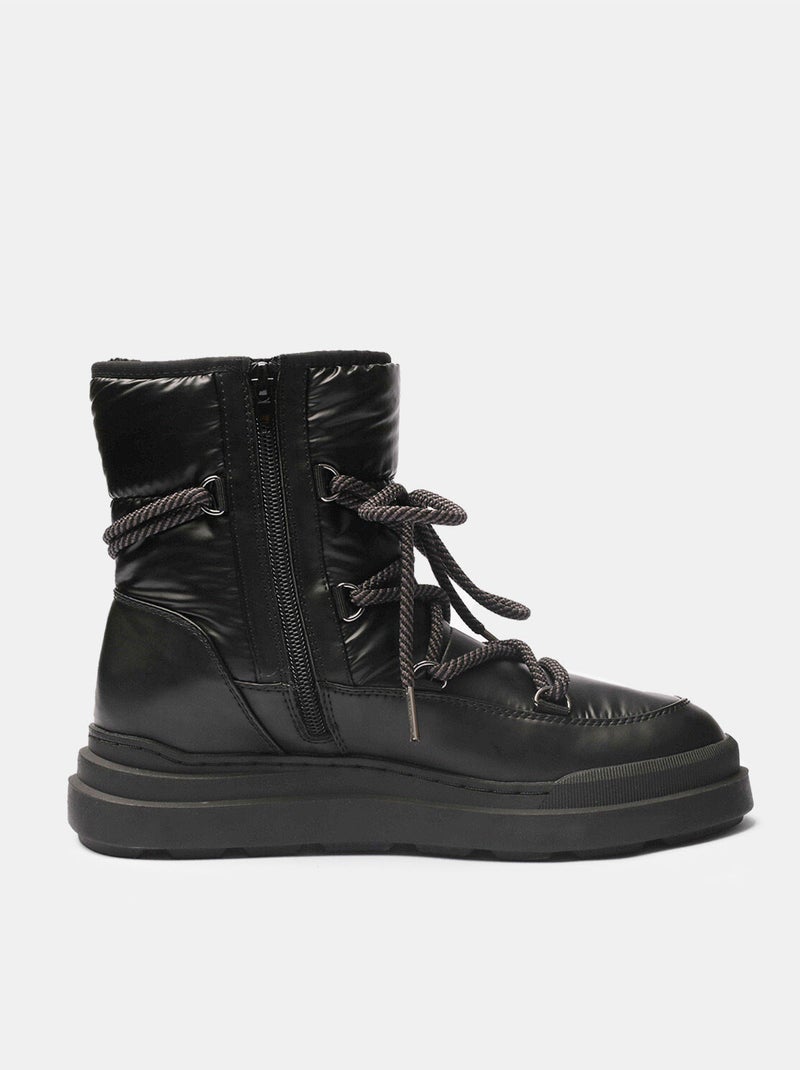 Bottines après-ski  élégantes Noir - Kiabi
