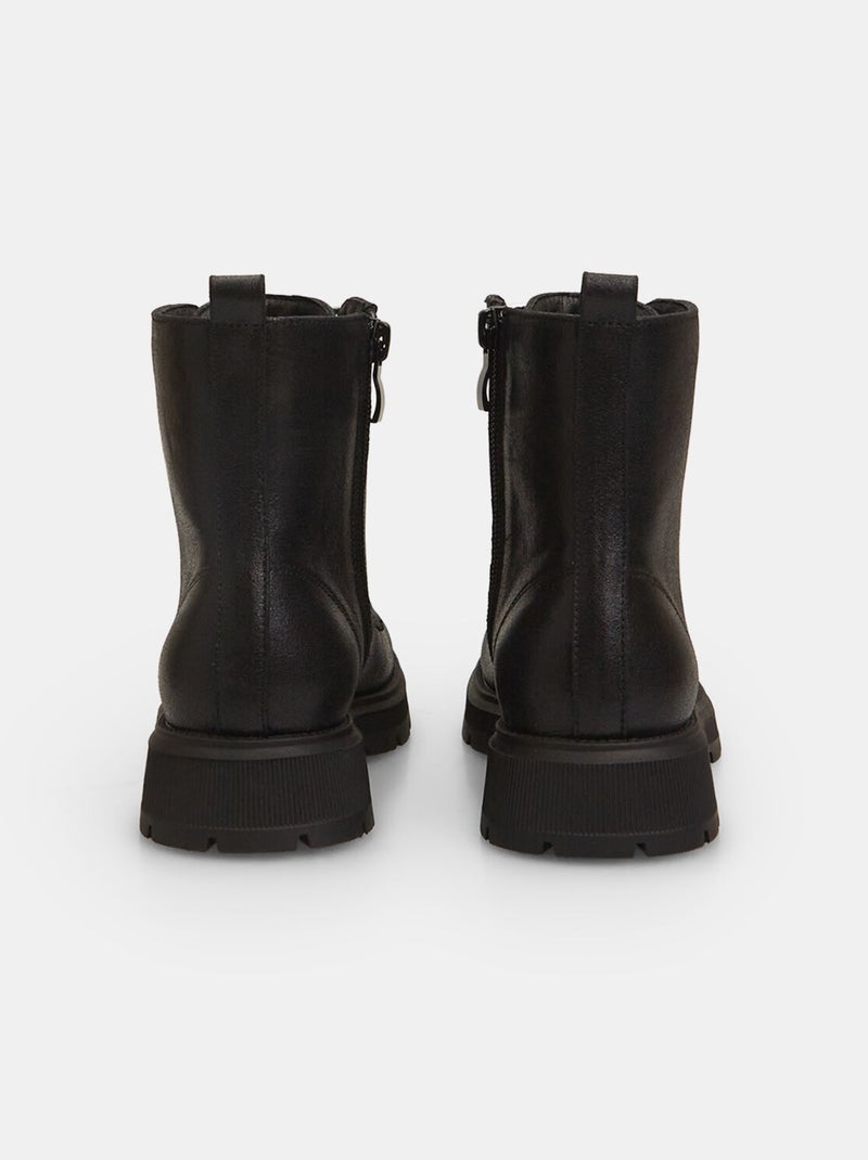 Bottines avec papillon bijou BATA Noir - Kiabi