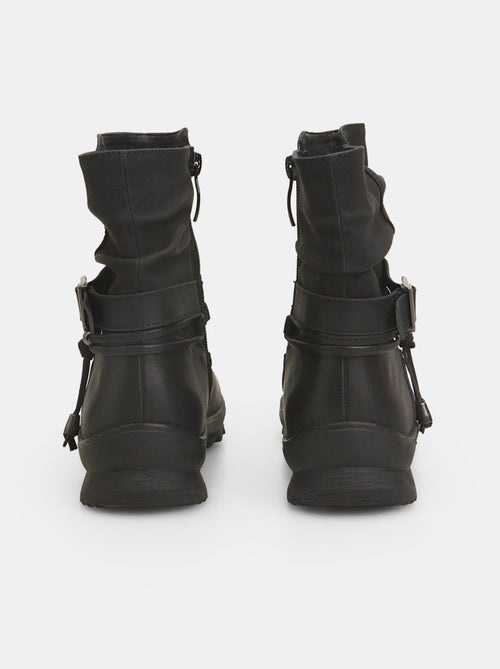 Bottines avec sangle et boucle BATA - Kiabi