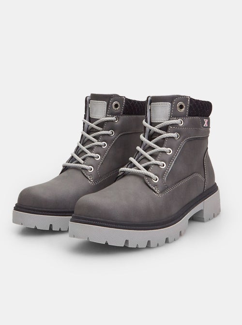 Bottines avec semelle crantée BATA - Kiabi