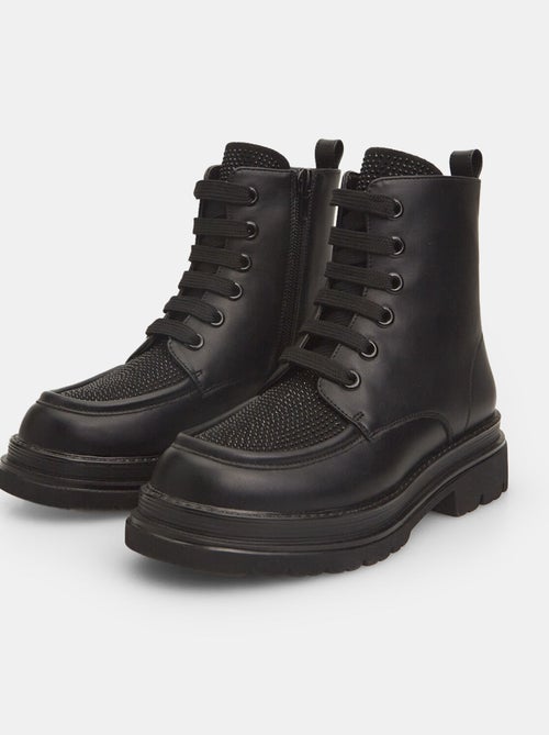 Bottines avec strass BATA - Kiabi