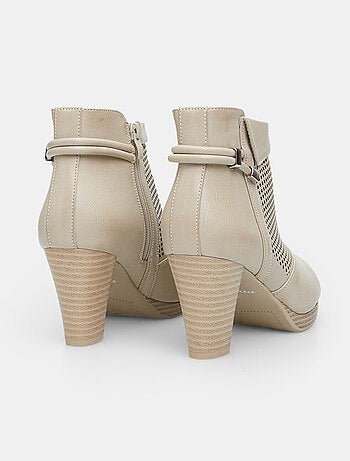 bottines avec talon de 7,5 cm BATA