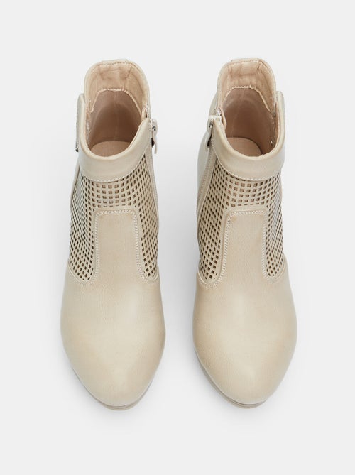 bottines avec talon de 7,5 cm BATA - Kiabi