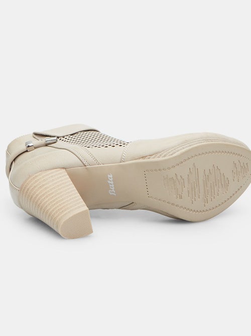 bottines avec talon de 7,5 cm BATA - Kiabi