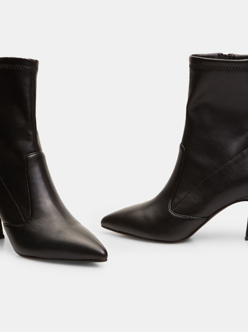 Bottines avec talon midi Bata Red Label BATA Noir - Kiabi