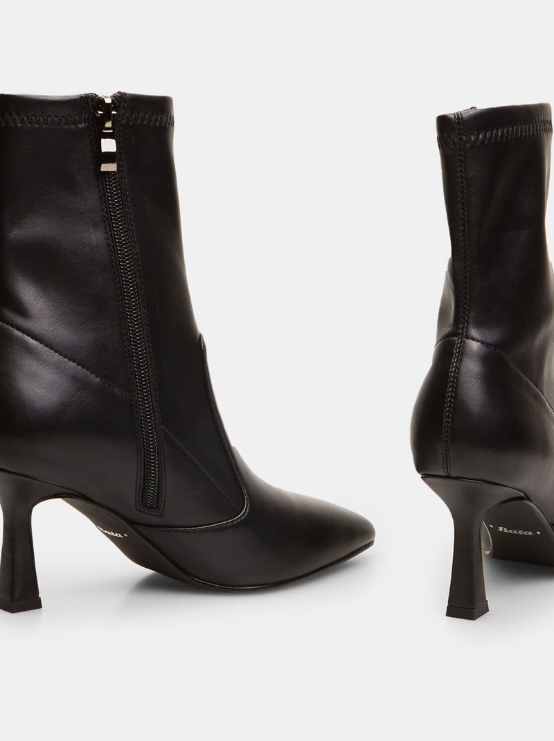 Bottines avec talon midi Bata Red Label BATA Noir - Kiabi