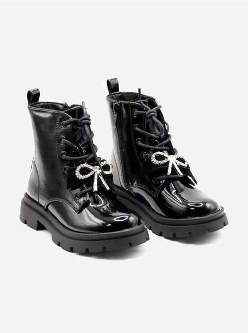 Bottines avec un nœud décoratif - Kiabi Bottines avec un nœud décoratif - Kiabi