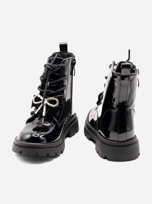 Bottines avec un nœud décoratif - Kiabi Bottines avec un nœud décoratif - Kiabi