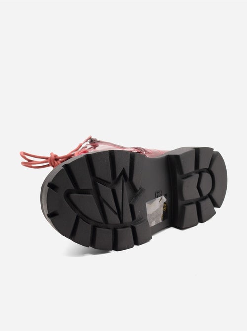 Bottines avec un nœud décoratif - Kiabi