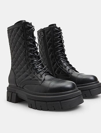 Bottines avec unité d'habitation matelassée BATA