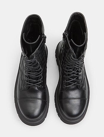 Bottines avec unité d'habitation matelassée BATA