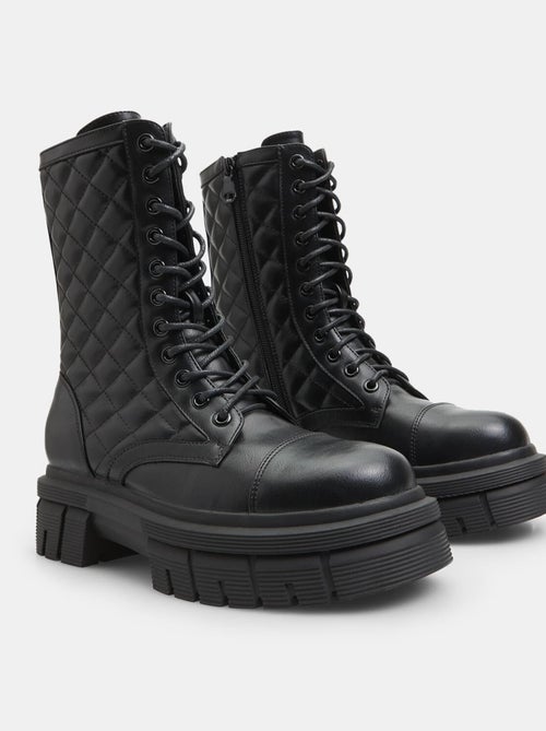 Bottines avec unité d'habitation matelassée BATA - Kiabi