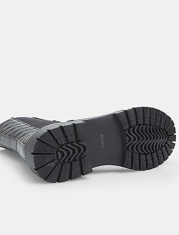 Bottines avec unité d'habitation matelassée bata