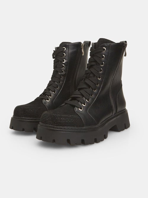 Bottines avec zip BATA - Kiabi