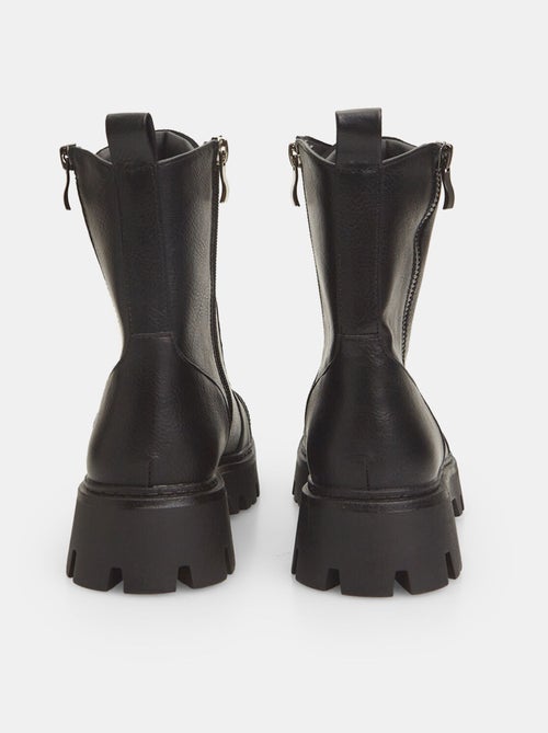 Bottines avec zip BATA - Kiabi