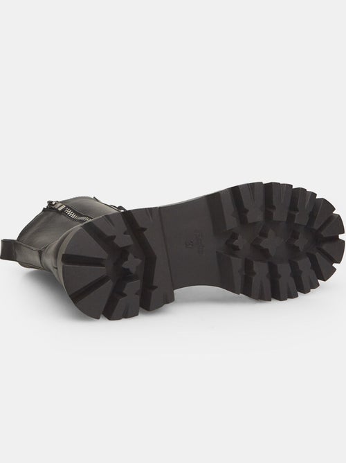 Bottines avec zip BATA - Kiabi