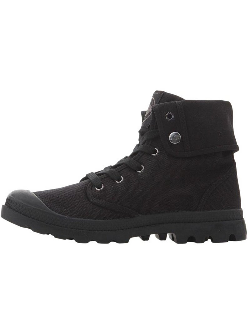 Bottines baggy - palladium Noir - Kiabi
