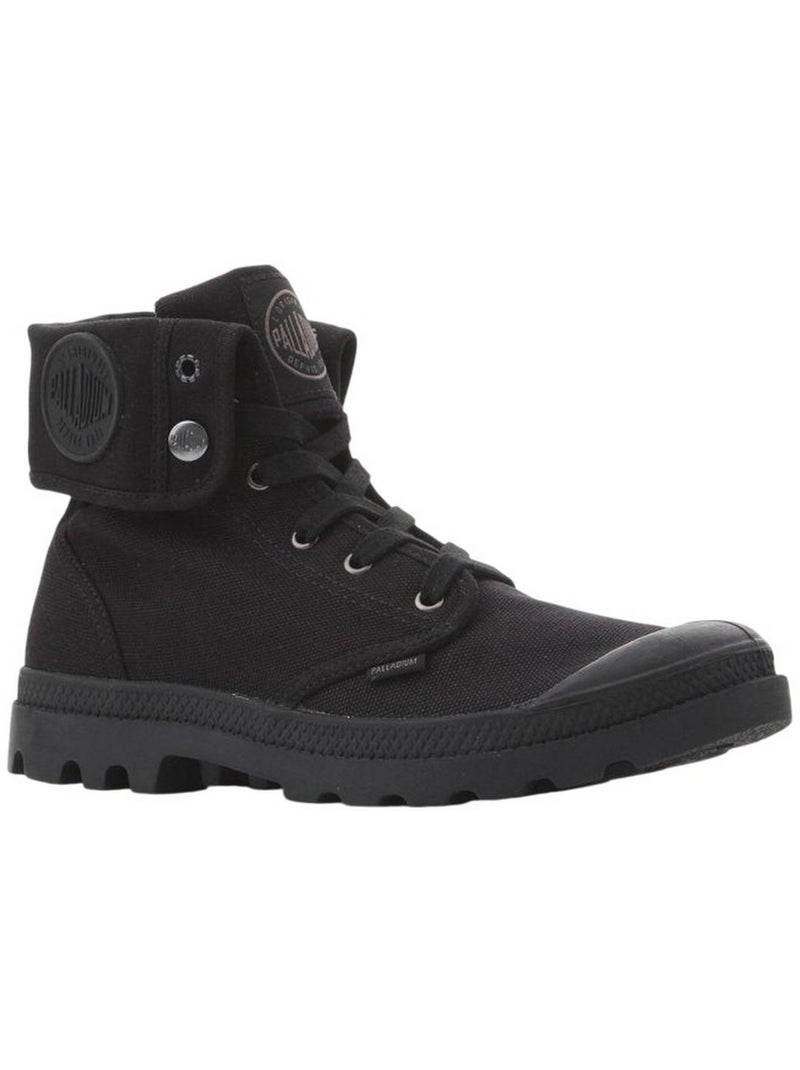 Bottines baggy - palladium Noir - Kiabi