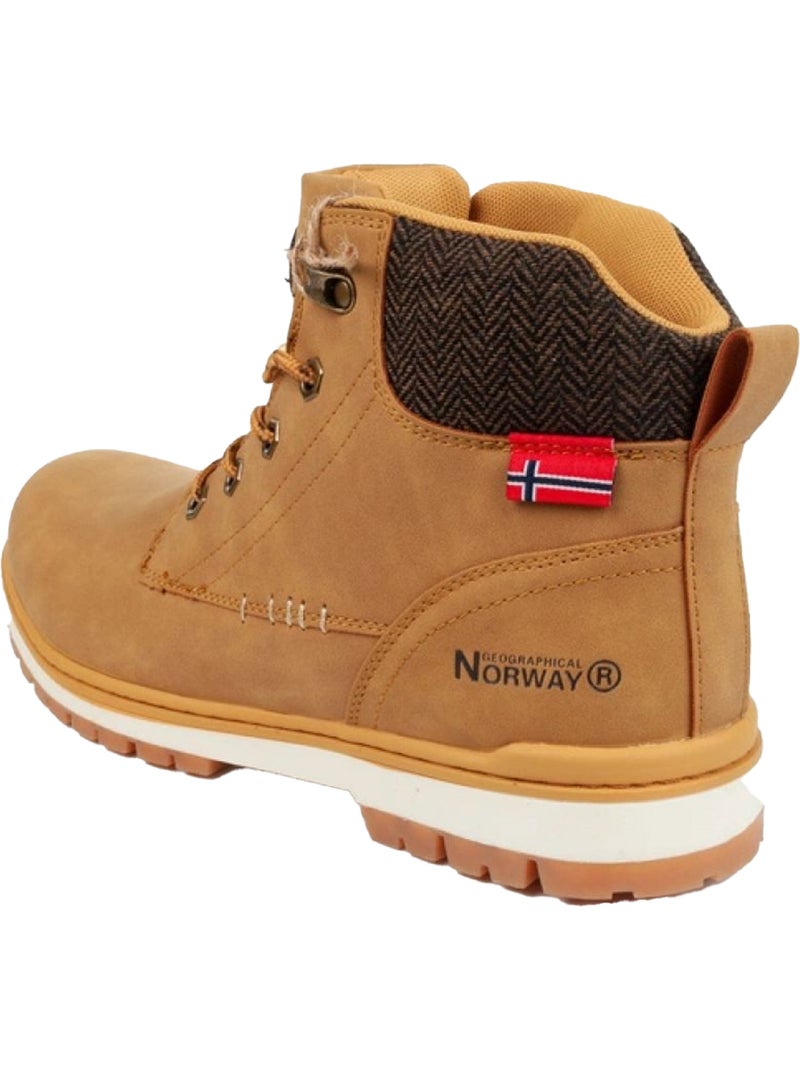 Bottines ball-gn - geographical norway Marron - Kiabi