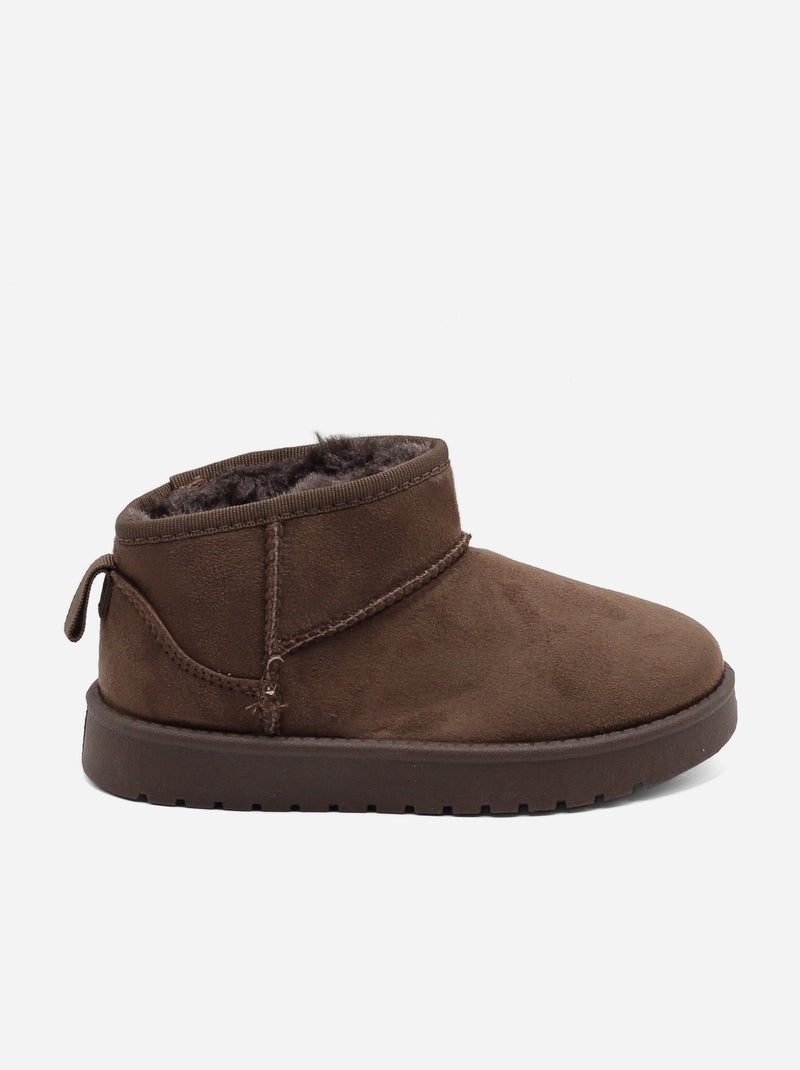 Bottines basses Marron - Kiabi