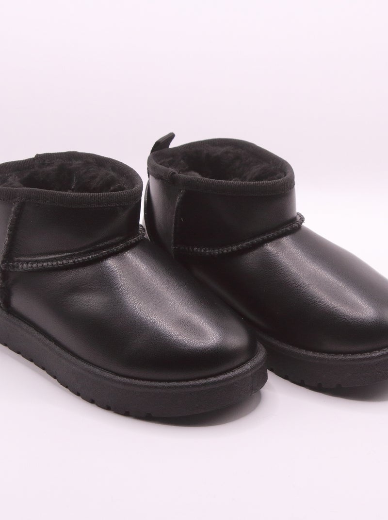Bottines basses Noir - Kiabi