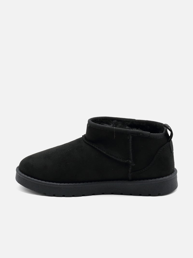 Bottines basses Noir - Kiabi