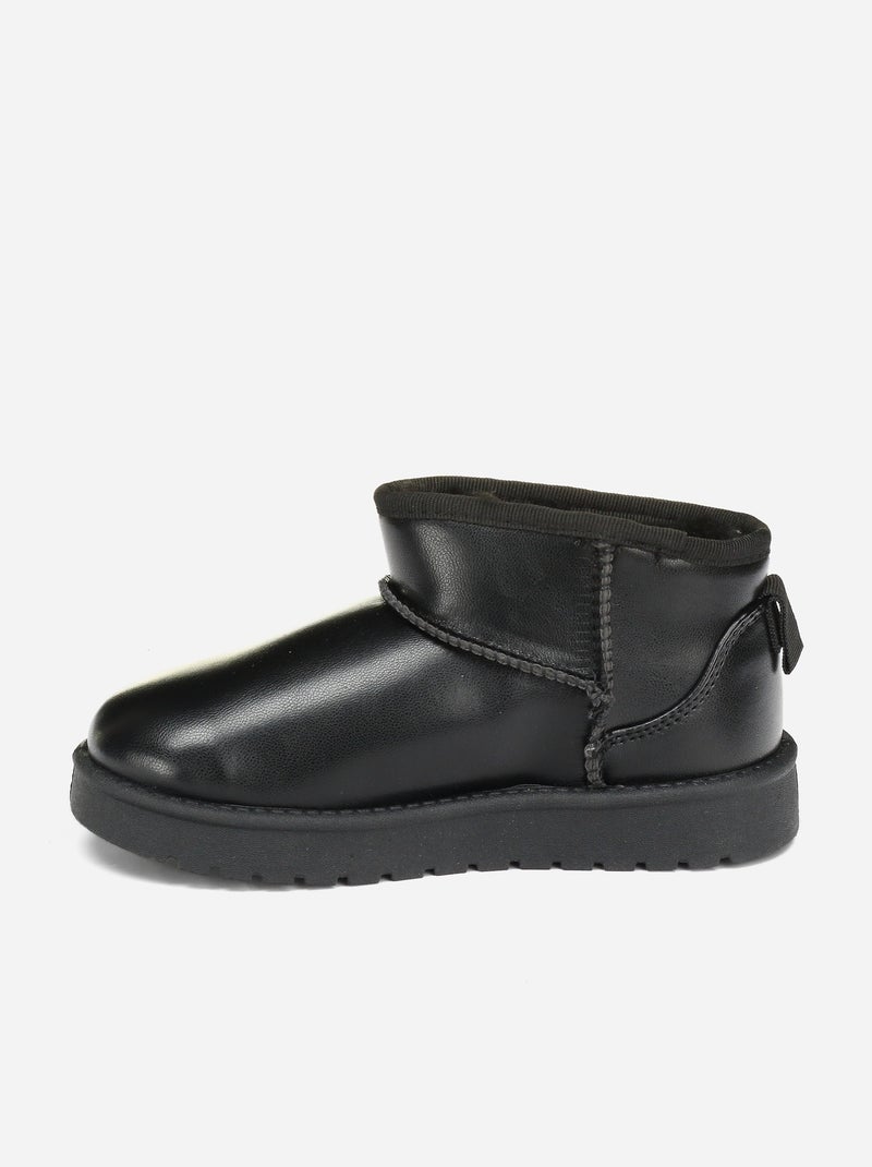 Bottines basses Noir Noir - Kiabi