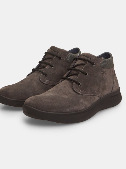 Bottines Bata Comfit en cuir velours BATA - Kiabi