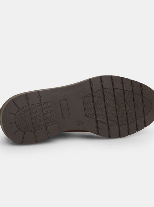 Bottines Bata Flexible en cuir velours - Kiabi