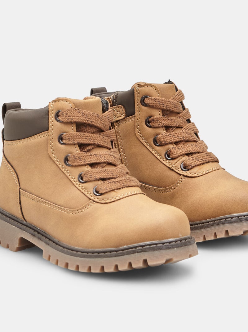 Bottines Bata Marron - Kiabi
