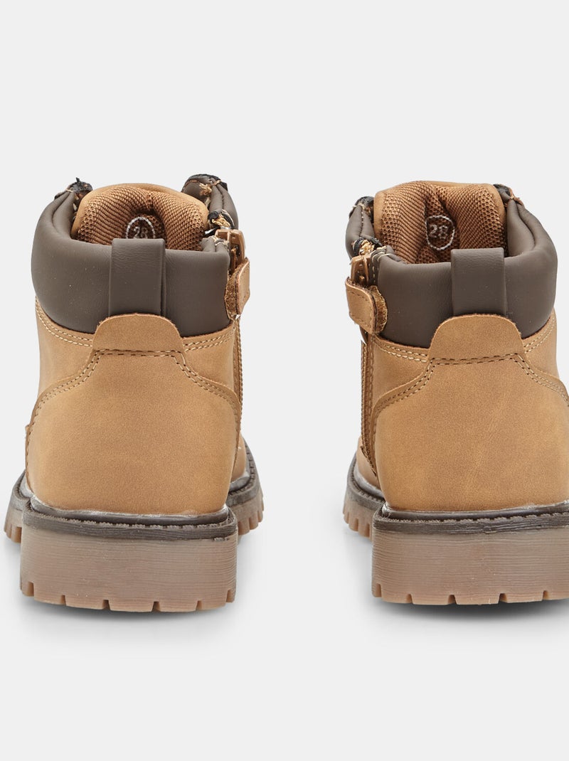 Bottines Bata Marron - Kiabi