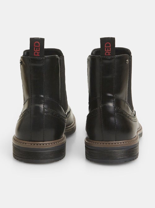 Bottines Bata Red Label avec détails brogue BATA - Kiabi