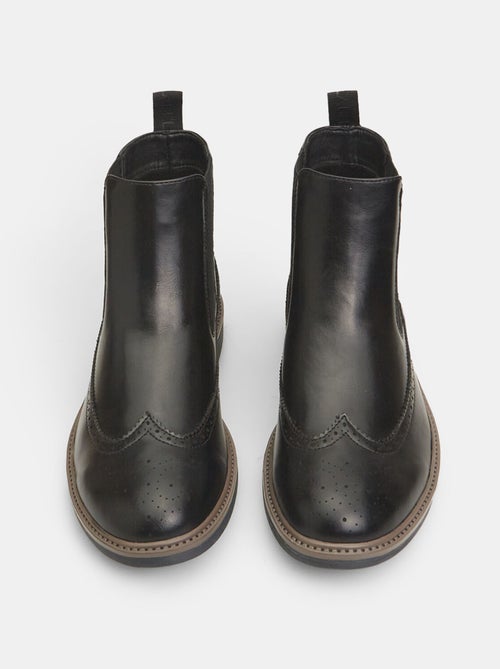 Bottines Bata Red Label avec détails brogue BATA - Kiabi