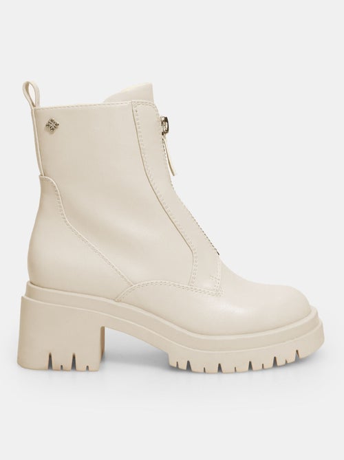 Bottines Bata Red Label avec talon et fermeture éclair BATA - Kiabi