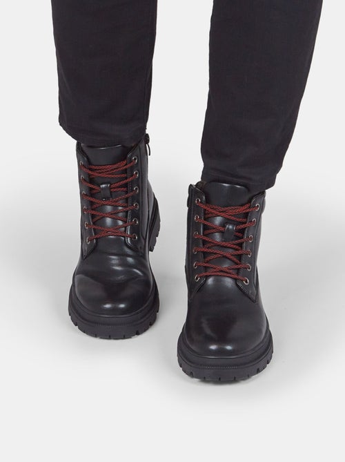 Bottines Bata Red Label effet cuir - Kiabi