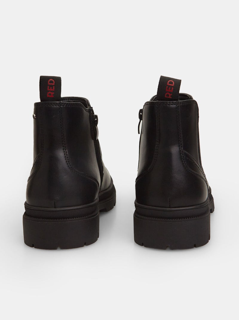 Bottines Bata Red Label Noir - Kiabi