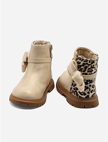 Bottines B?b? ? noeuds