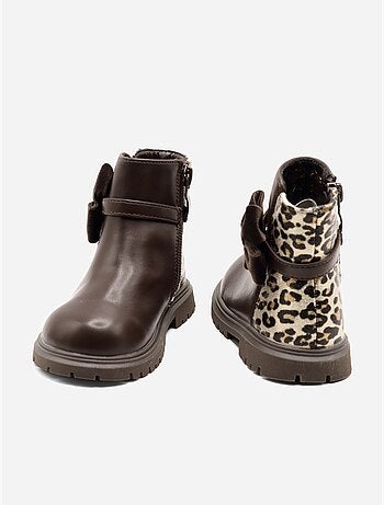Bottines B?b? ? noeuds